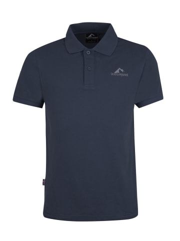 Westfjord Herren Polo Shirt "Hekla XT" in Dunkelgrau