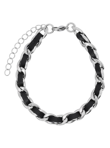 Steel_Art Gliederarmband Damen Vicky schwarz farben in Schwarz