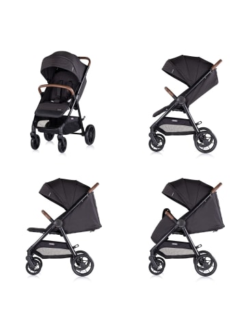 Chipolino Kombikinderwagen Ultera 3 in 1 in schwarz