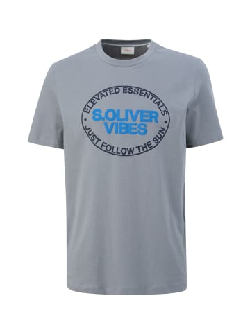 s.Oliver T-Shirt in 95D1_schiefergrau