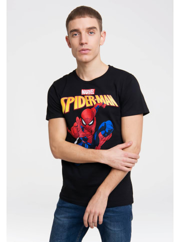 Logoshirt Organic T-Shirt Marvel Comics in schwarz