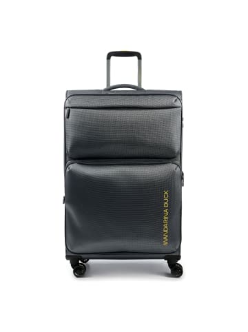 Mandarina Duck Zephyr 4 Rollen Trolley L 78 cm mit Dehnfalte in graphite