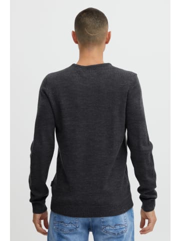 BLEND Strickpullover Pullover in Grau