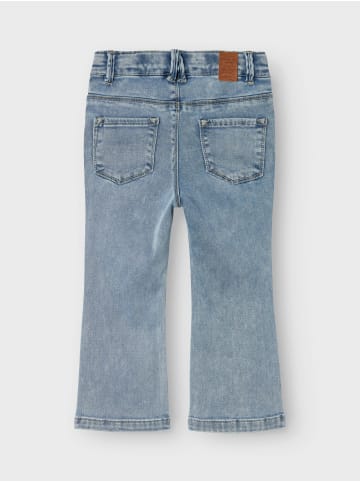 name it NMFSALLI BOOTCUT JEANS 8292 in light blue bleached denim