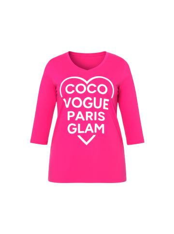 MIAMODA Shirt in hibiskuspink