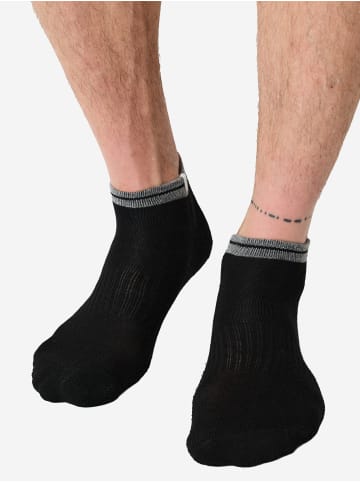 Nur Die  Sneakersocken Sport und Alltag in Schwarz