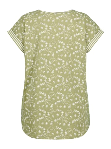 Ulla Popken Pyjama-Shirt in cremé