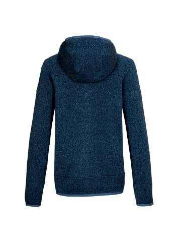 Killtec Strickfleecejacke in Dunkelblau