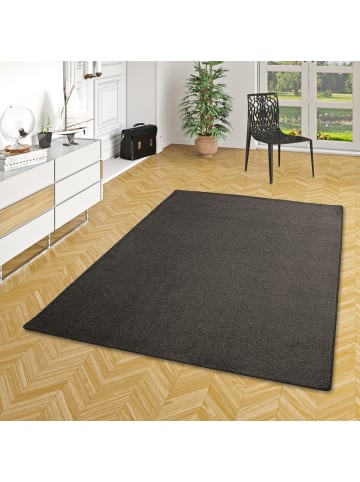 Snapstyle Hochflor-Teppich Luna in anthrazit