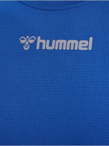 Hummel T-Shirt Hmlrun Laufen Herren in TRUE BLUE