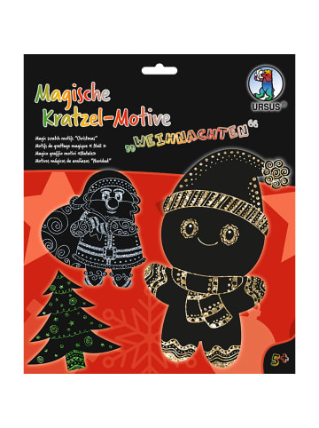 Goki Magische Kratzelmotive Weihnachten - ab 3 Jahren