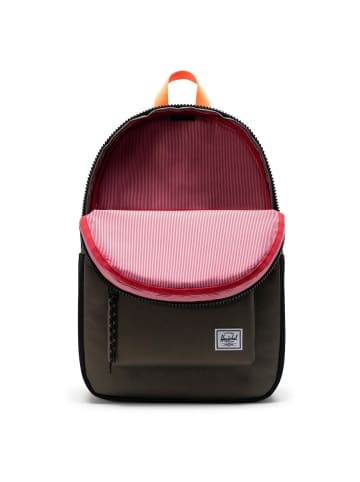 Herschel Settlement 23 - Rucksack 15" 45 cm (gargoyle) in ivy green/black/shocking orange