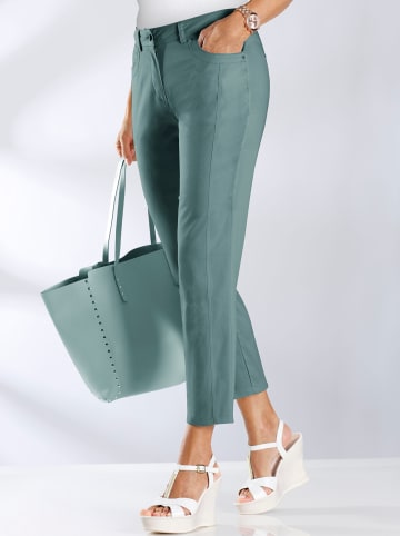 WITT WEIDEN 7/8-Jeans in jadegrün