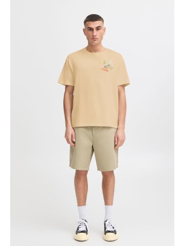 !SOLID Rundhalsshirt SDPAVAN in Braun
