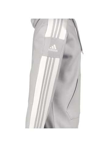 adidas Performance Kapuzenpullover Squadra 21 in hellgrau / weiß