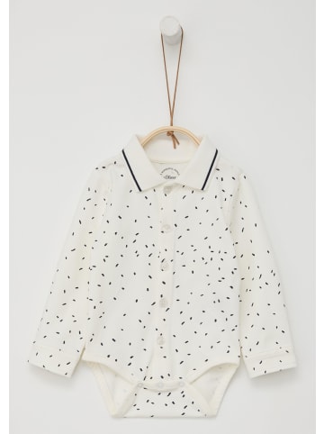 s.Oliver T-Shirt Body langarm in Creme