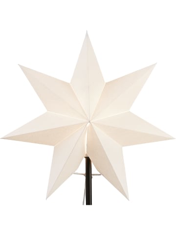 STAR Trading Wechselschirm Stern Frozen, weiß, Ø 34cm in Weiß