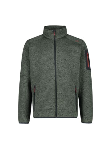 Campagnolo Midlayer KNITTED MELANGE in SALVIA-ANTRACITE