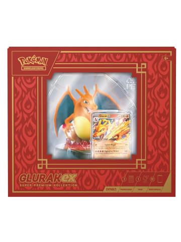Pokémon Glurak-EX | Super-Premium-Kollektion | Pokemon Figur & Karten deutsch