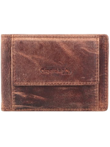 Greenland Nature Montana Geldbörse RFID Leder 12 cm in braun