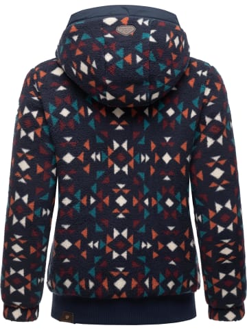 ragwear Übergangsjacke Cousy Short Aztec in Navy