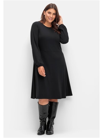 sheego Kleid in schwarz