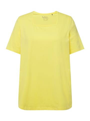 Ulla Popken Shirt in zitronengelb