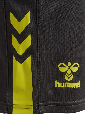 Hummel Hummel Kurze Hose Hmlactive Multisport Herren Atmungsaktiv Feuchtigkeitsabsorbierenden in OBSIDIAN/SULPHUR SPRING