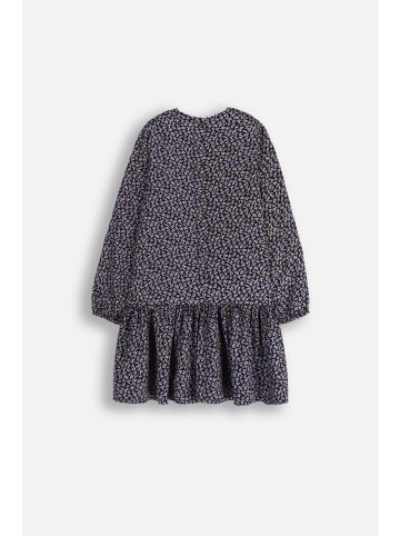 Coccodrillo Stoffkleid mit Blumenmuster in bunt