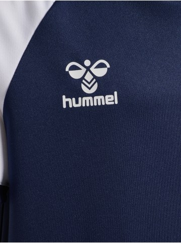 Hummel T-Shirt Raglanärmel Hmlmatch Kinder in MARINE/WHITE