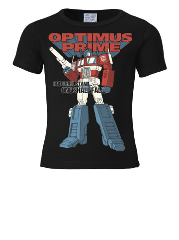 Logoshirt T-Shirt Optimus Prime - One Shall Stand in schwarz