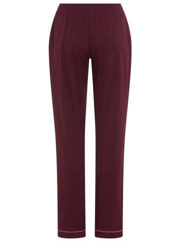 LASCANA Pyjamahose in bordeaux