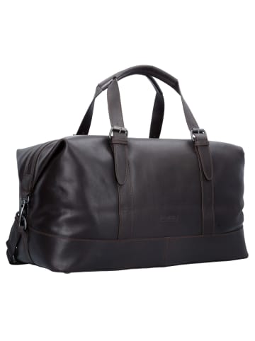 Leonhard Heyden Dakota Weekender Reisetasche Leder 50 cm braun
