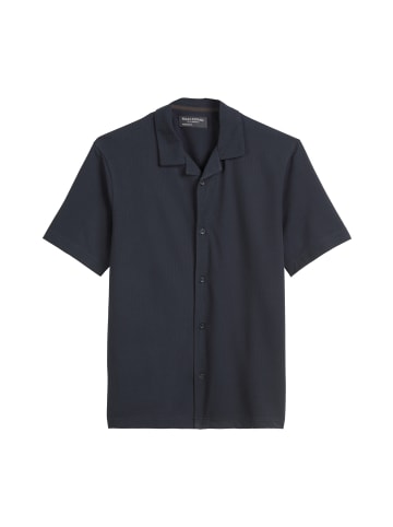 Marc O'Polo DfC Seersucker-Jerseyshirt regular in dark navy