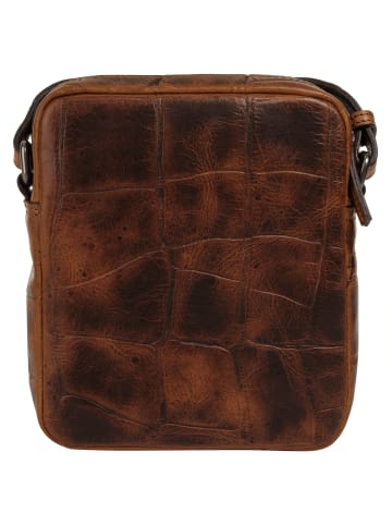 Bugatti Umhängetasche NEVIO in cognac
