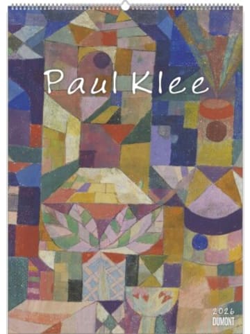 DuMont Kalenderverlag Kalender - DUMONT - Paul Klee 2026 - Kunst-Poster-Kalender 50 x 70 cm, Wandkale