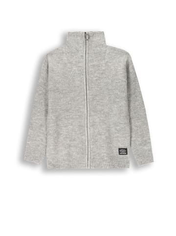 Coccodrillo Pullover mit Reißverschluss in grau