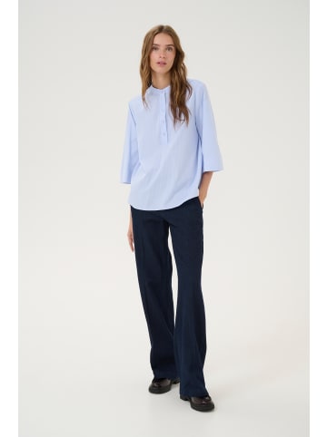 My Essential Wardrobe Kurzarm-Bluse BellaMW Loose fit in Kentucky Blue Striped
