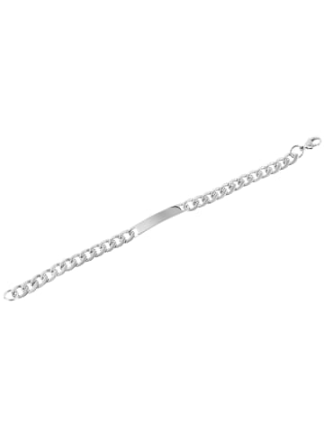 Adeliás Damen Armband aus Edelstahl 19 cm in silber