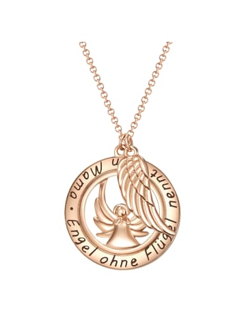 Rafaela Donata Halskette Engel/Flügel Messing in roségold