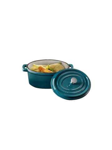 APS Mini-Topf 5 STARS in türkis - 14,5 x 11,5 cm, H: 6,5 cm 0,45 Liter