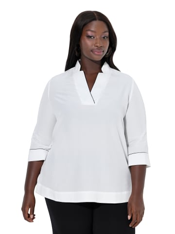 Ulla Popken Tunika in schneeweiß