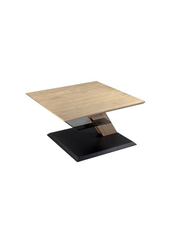 58 aufm Kessel FUNKTIONSTISCH Celie 75x75x45 höhenverstellbar Wildeiche Bianco