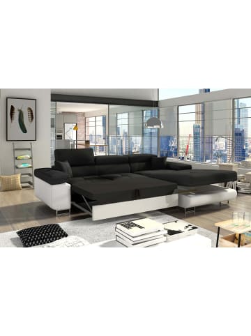 MF Design Amanda Recamiere Rechts in Anthrazit -  (L) 203 x (B) 289 x (H) 85 cm