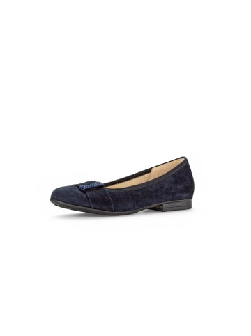 Gabor Comfort sportliche Ballerinas in blau