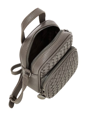Sidona Damen Schultertaschen in Dunkelgrau