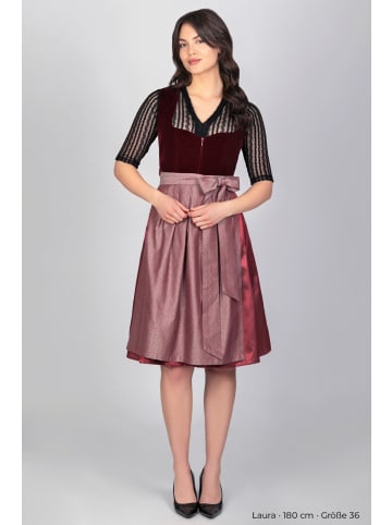 Edelnice Dirndlbluse Anna Schwarz in schwarz