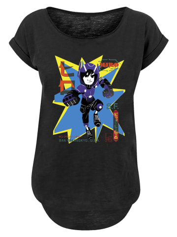 F4NT4STIC Long Cut T-Shirt Big Hero 6 Hiro Manga in schwarz