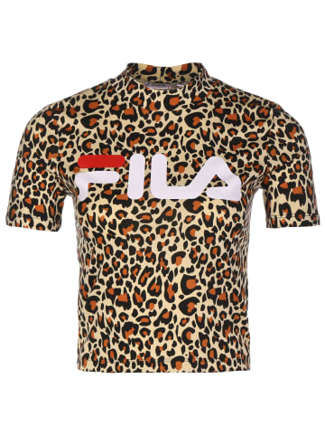 Fila Print-Shirt Every Turtle in braun / beige