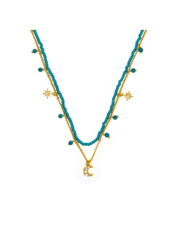 Luxenter Halskette Ayora mit 18 Karat Gelbgold-Finish – AYORA